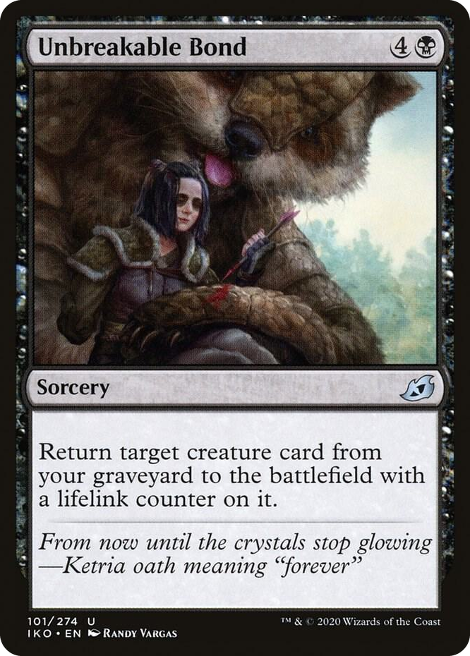 0101 Unbreakable Bond U Lair of Behemoths
