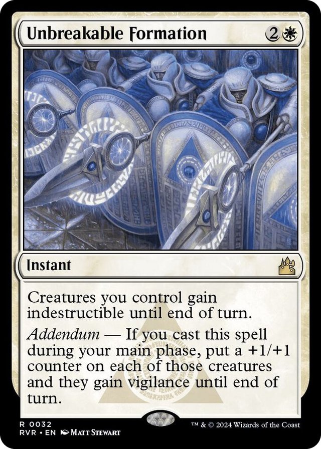 0032 Unbreakable Formation R Ravnica Remastered