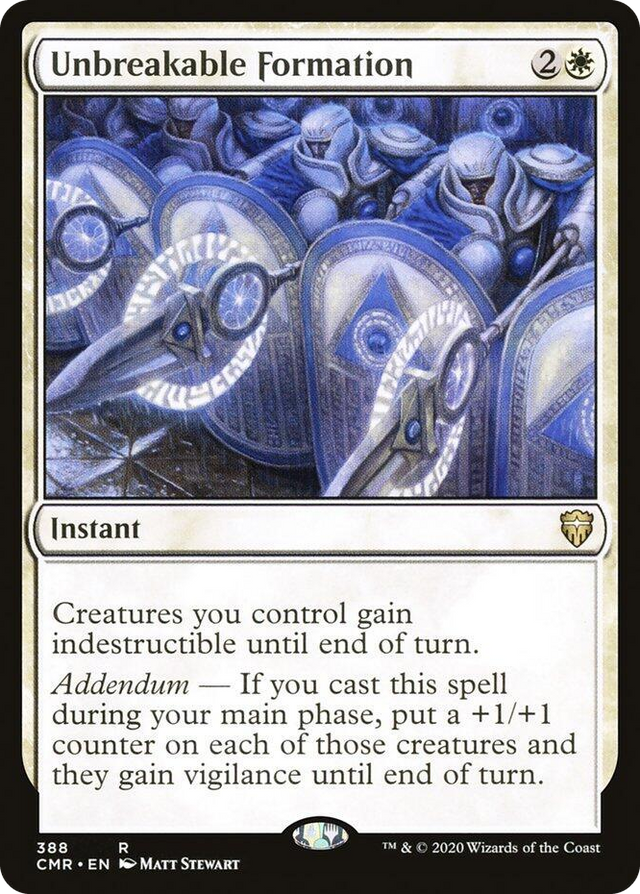 0388 Unbreakable Formation R Commander Legends