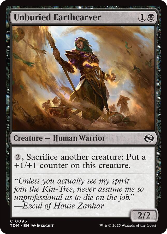0095 Unburied Earthcarver C Dragonstorm