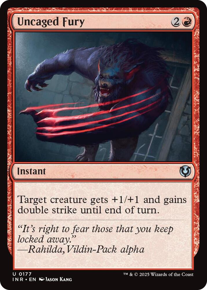 0177 Uncaged Fury U Innistrad Remastered