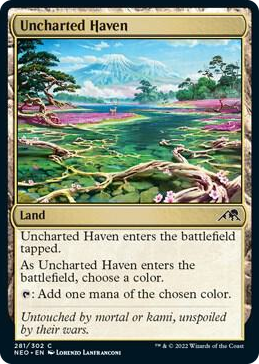 0281 Uncharted Haven C Kamigawa: Neon Dynasty