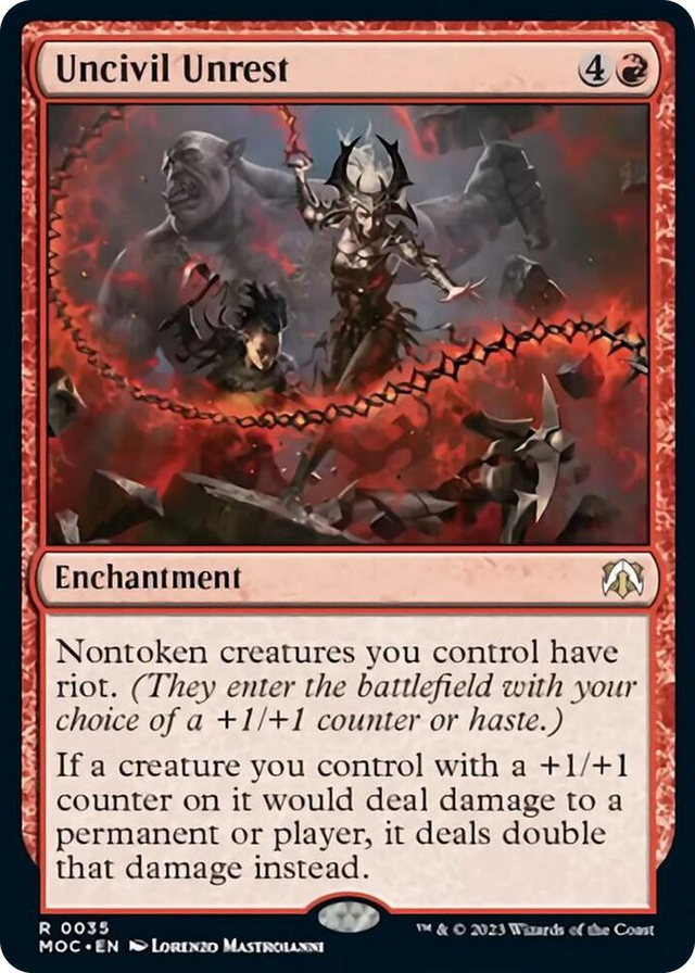 0035 Uncivil Unrest R Commander: March of the Machine