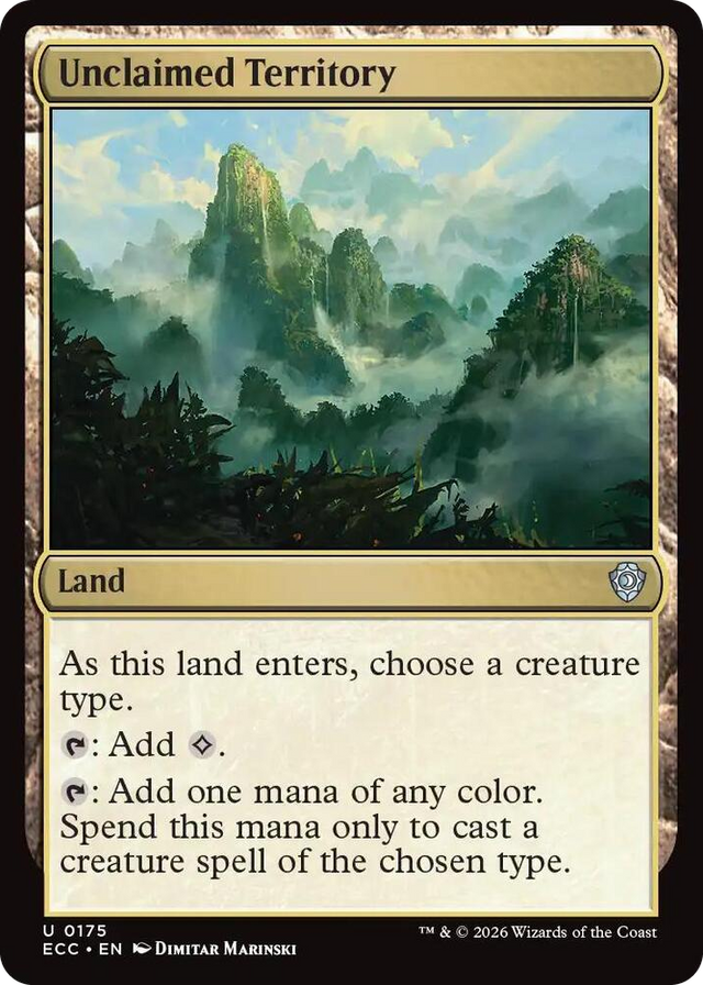 0175 Unclaimed Territory U Commander: Lorwyn Eclipsed