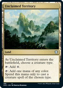 0188 Unclaimed Territory U Commander: Innistrad: Crimson Vow