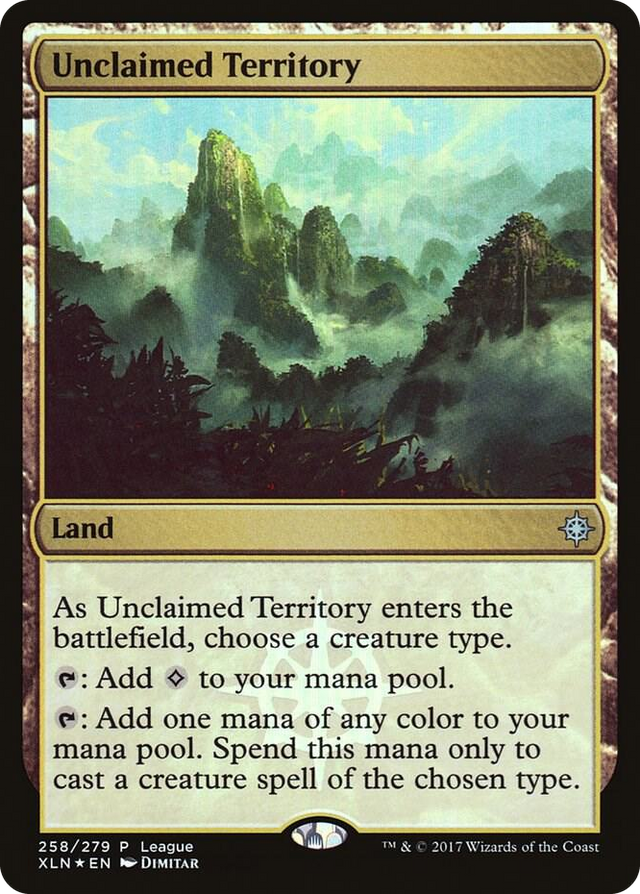 0258 Unclaimed Territory P League Promos