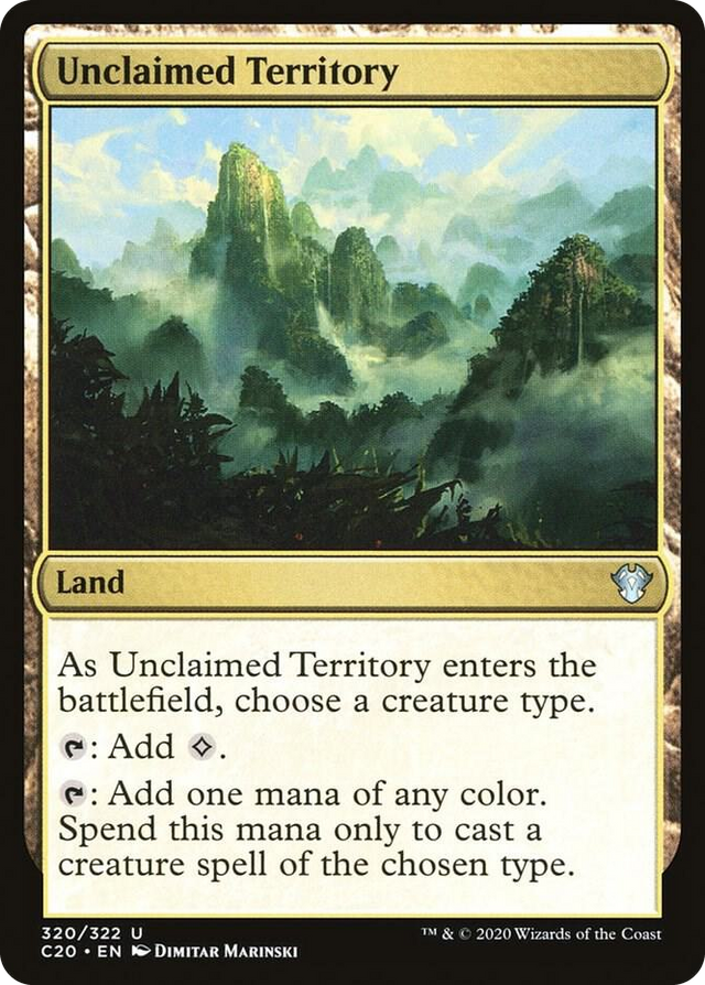 0320 Unclaimed Territory U Commander 2020