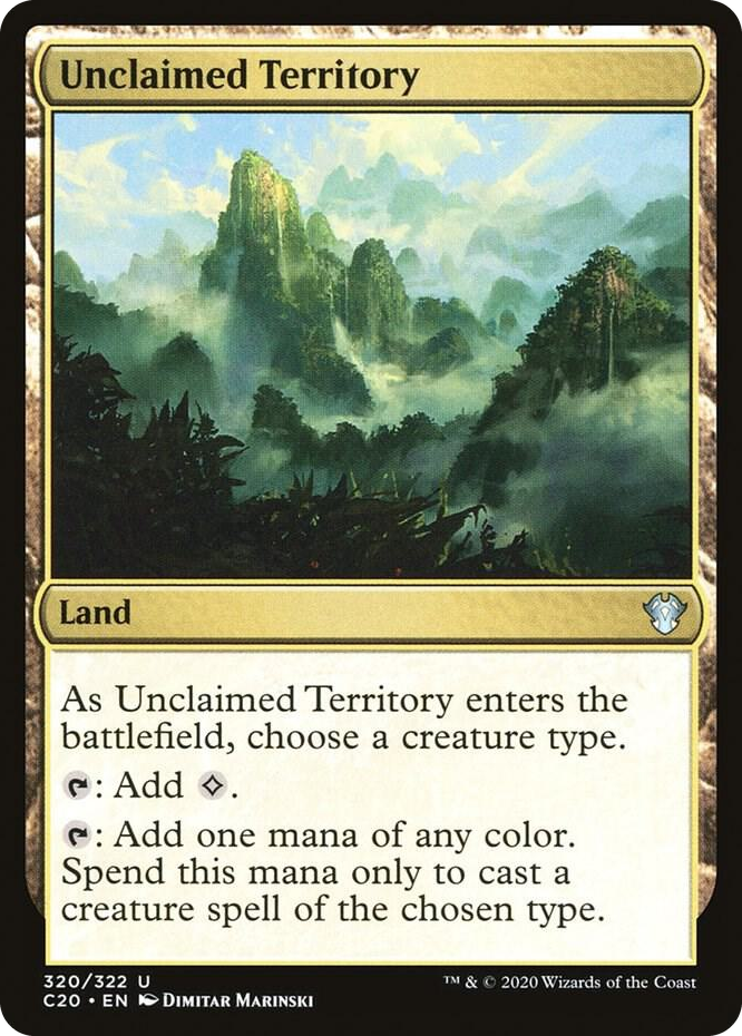 0320 Unclaimed Territory U Commander 2020