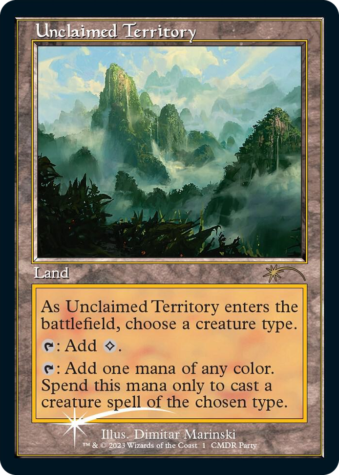 Unclaimed Territory (Retro Frame) #1 P - WPN & Gateway Promos Pokemon card