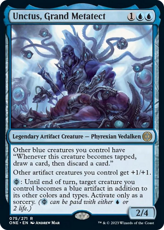 0075 Unctus, Grand Metatect R Phyrexia: All Will Be One