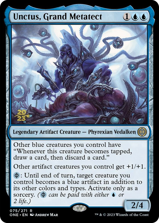 0075 Unctus, Grand Metatect R Prerelease Cards