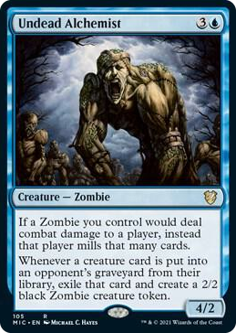 0105 Undead Alchemist R Commander: Innistrad: Midnight Hunt