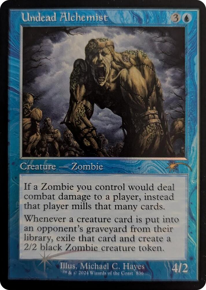 Undead Alchemist (Retro Frame) #836 R - Secret Lair Drop Series Pokemon card