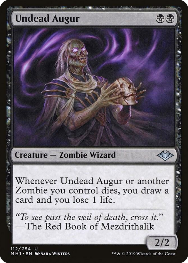 0112 Undead Augur U Modern Horizons