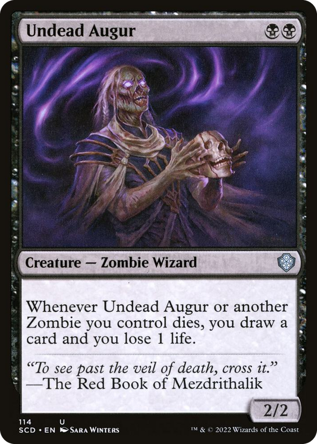 0114 Undead Augur U Starter Commander Decks