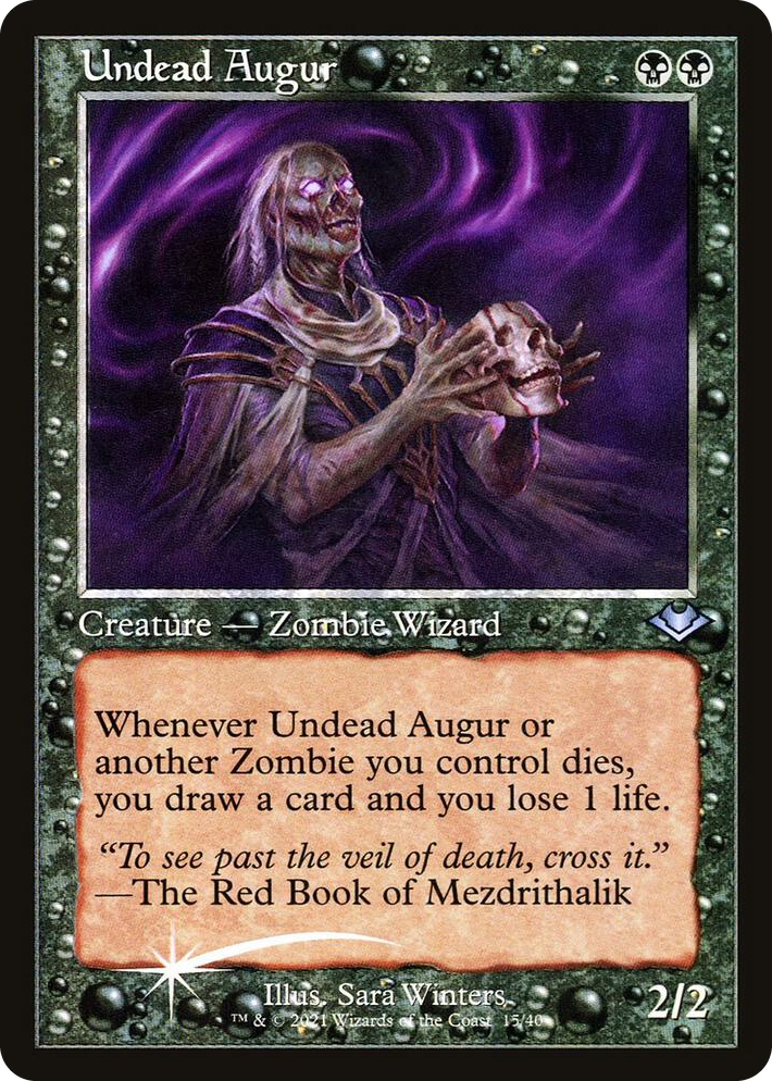 0015 Undead Augur (Retro Frame) U Modern Horizons