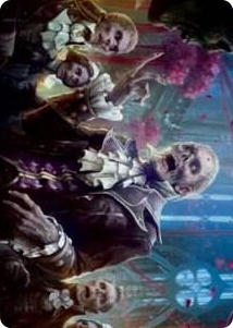 0037 Undead Butler Art Card S Art Series: Innistrad: Crimson Vow
