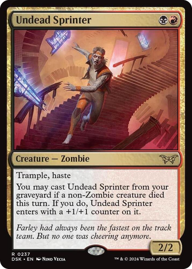 0237 Undead Sprinter R Duskmourn: House of Horror