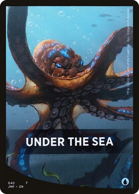 0040 Under the Sea Theme Card T Jumpstart