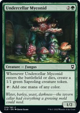 0259 Undercellar Myconid C Commander Legends: Battle for Baldur's Gate