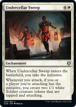 0047 Undercellar Sweep U Commander Legends: Battle for Baldur's Gate