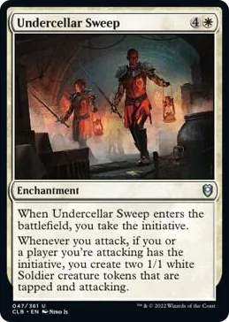 0047 Undercellar Sweep U Commander Legends: Battle for Baldur's Gate