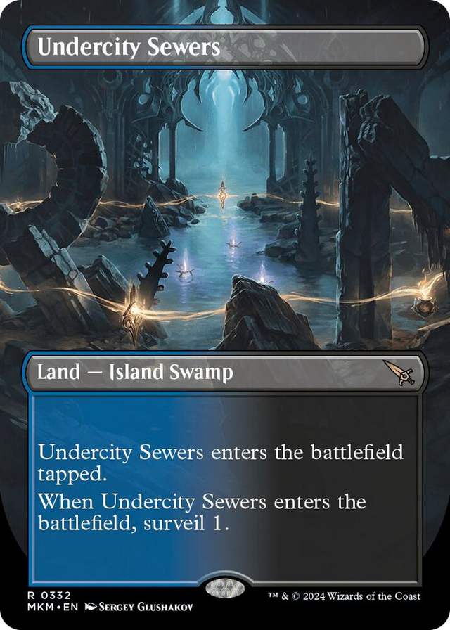 0332 Undercity Sewers (Borderless) R Murders at Karlov Manor