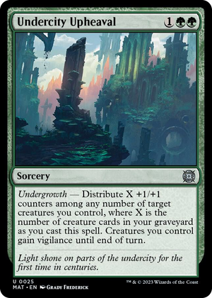 0025 Undercity Upheaval U March of the Machine: The Aftermath