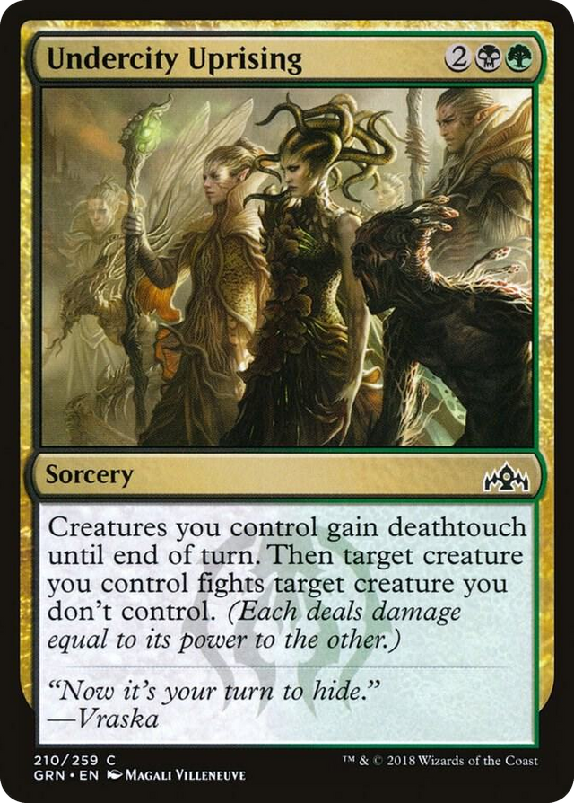 0210 Undercity Uprising C Guilds of Ravnica
