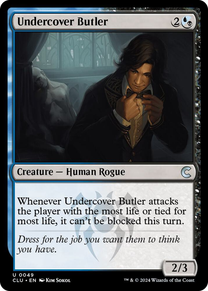 0049 Undercover Butler U Ravnica: Clue Edition