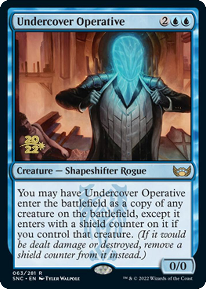 Undercover Operative #63 R - Prerelease Cards Pokemon card