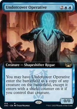 0414 Undercover Operative (Extended Art) R Streets of New Capenna