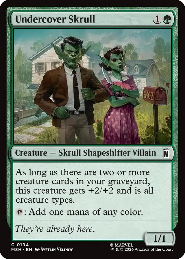 0194 Undercover Skrull C Marvel Super Heroes