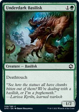 0208 Underdark Basilisk C Adventures in the Forgotten Realms