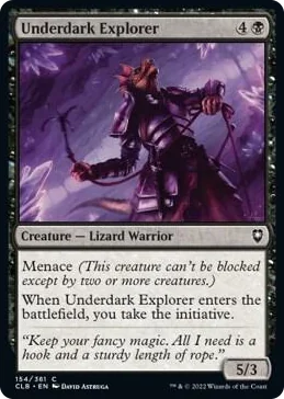 0154 Underdark Explorer C Commander Legends: Battle for Baldur's Gate