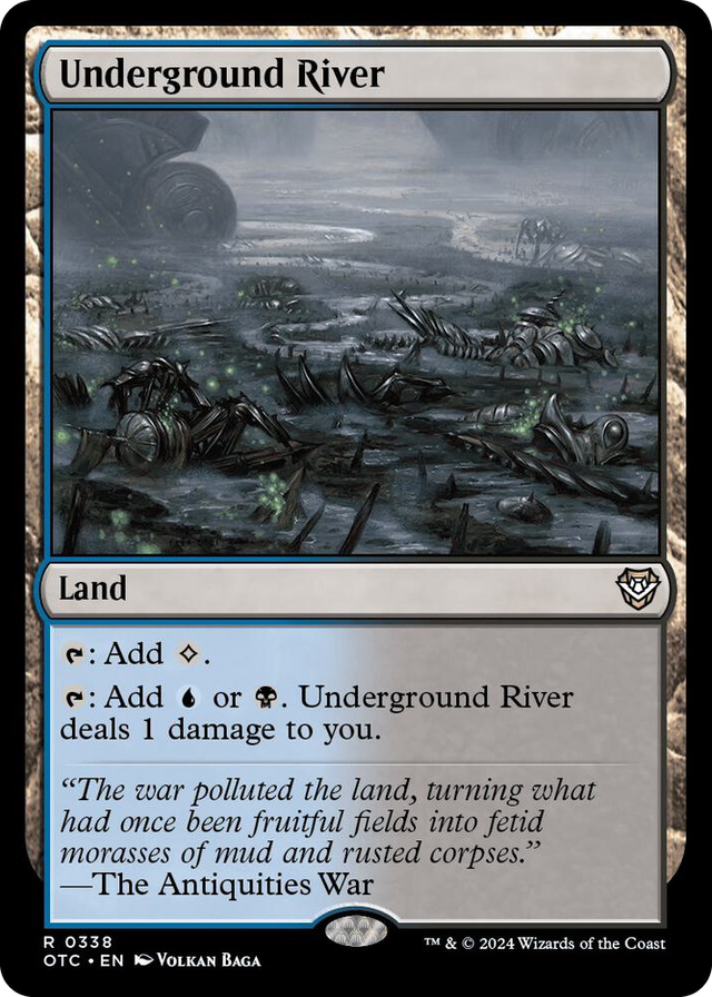 0338 Underground River R Commander: Outlaws of Thunder Junction