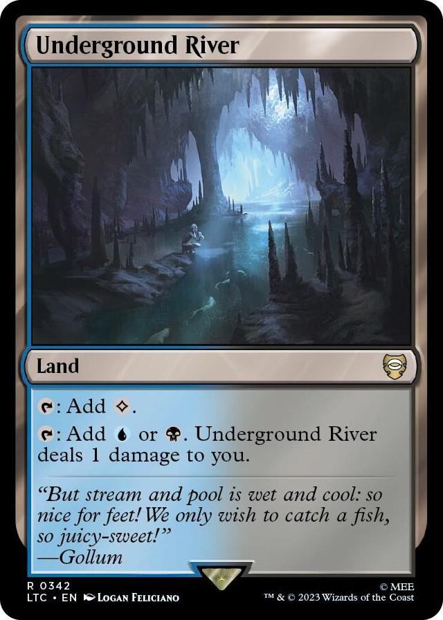 0342 Underground River R Commander: The Lord of the Rings: Tales of Middle-earth