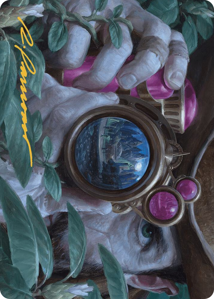 Undergrowth Recon Art Card (Gold-Stamped Signature) #16 S - Art Series: Murders at Karlov Manor Pokemon card