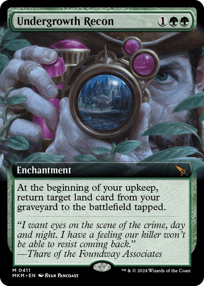 0411 Undergrowth Recon (Extended Art) M Murders at Karlov Manor