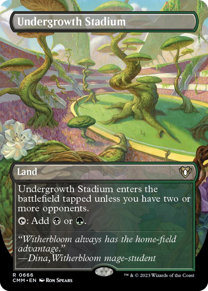 0666 Undergrowth Stadium (Borderless) R Commander Masters
