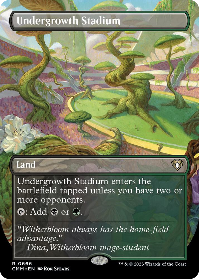 0666 Undergrowth Stadium (Borderless) R Commander Masters