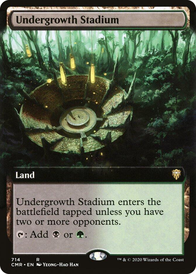 0714 Undergrowth Stadium (Extended Art) R Commander Legends