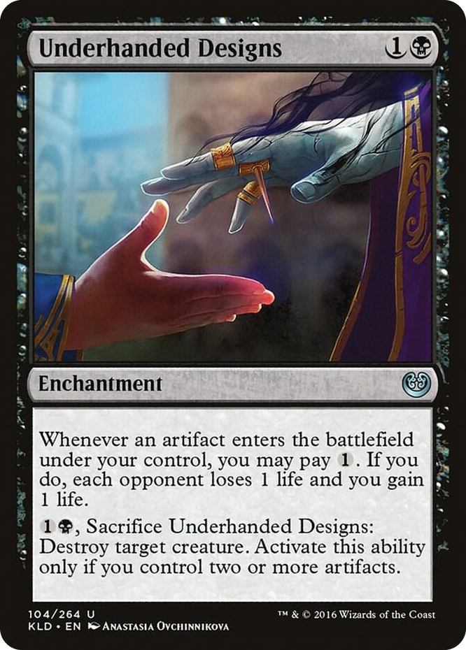 Underhanded Designs #104 U - Kaladesh Pokemon card