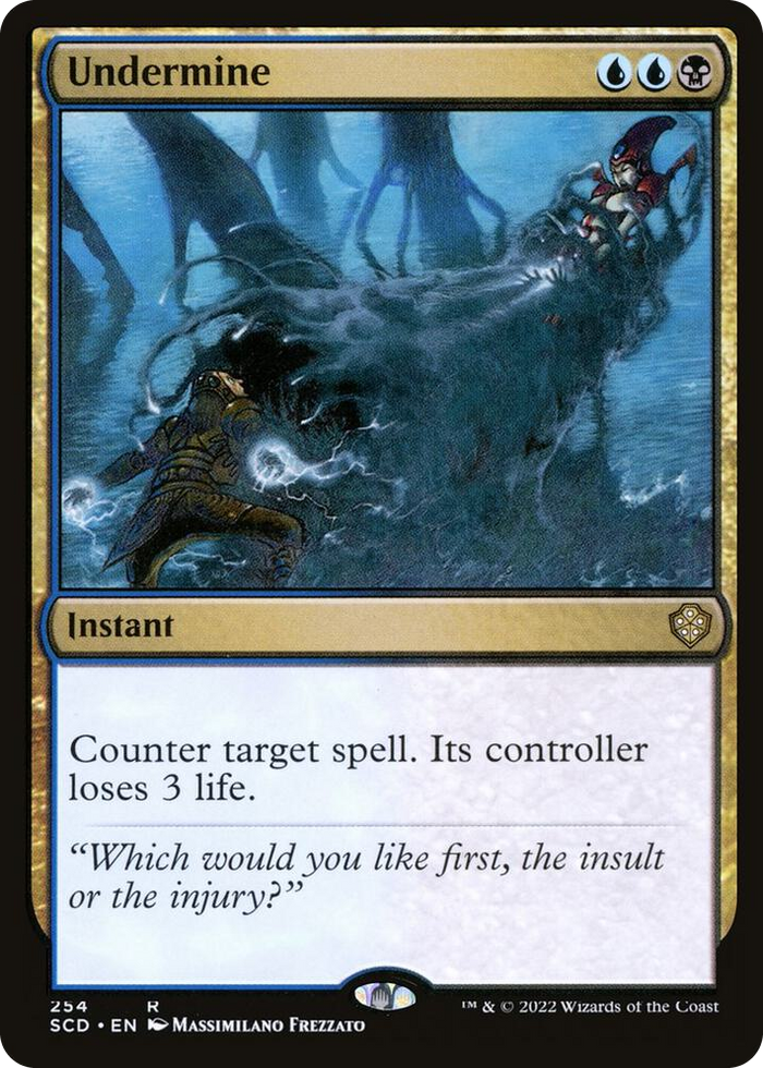 Undermine #254 R - Starter Commander Decks Pokemon card