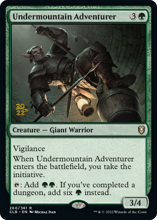 0260 Undermountain Adventurer R Prerelease Cards