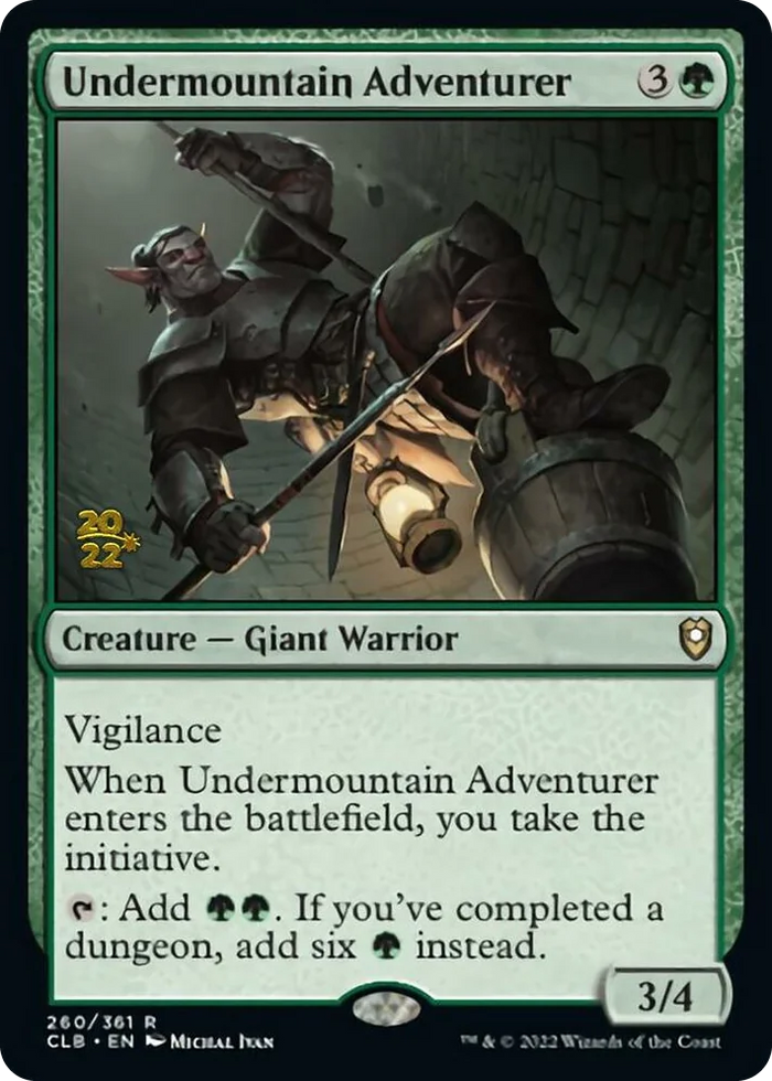 0260 Undermountain Adventurer R Prerelease Cards