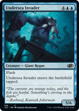Undersea Invader #366 C - Jumpstart 2022 Pokemon card