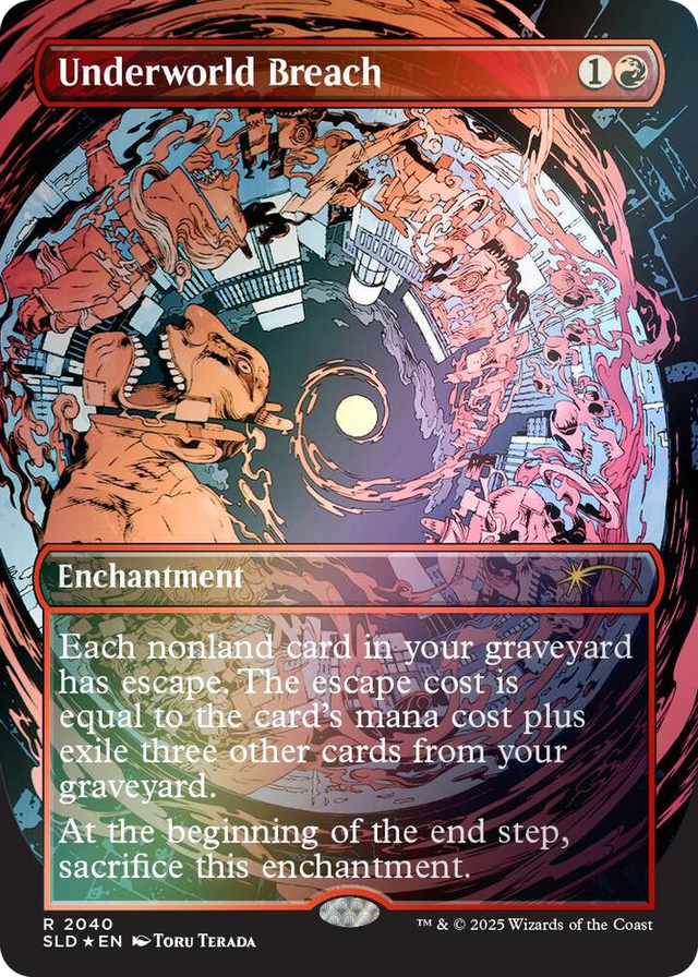 2040 Underworld Breach (2040) (Rainbow Foil) R Secret Lair Drop Series
