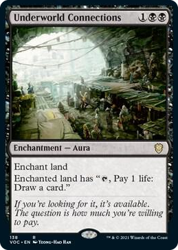 0138 Underworld Connections R Commander: Innistrad: Crimson Vow