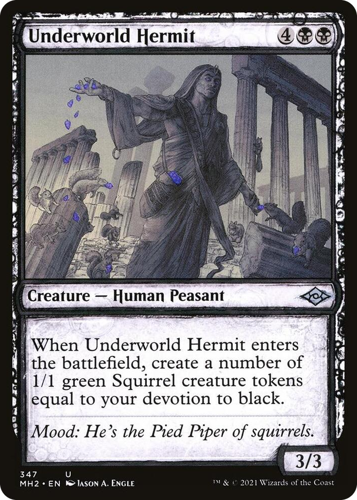 0347 Underworld Hermit (Showcase) U Modern Horizons 2
